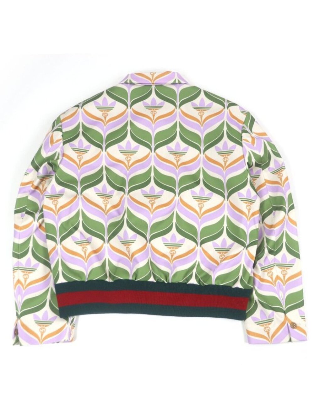 Gucci Adidas Trefoil GG Logo Webline Blouson Jacket - Picture 5 of 13
